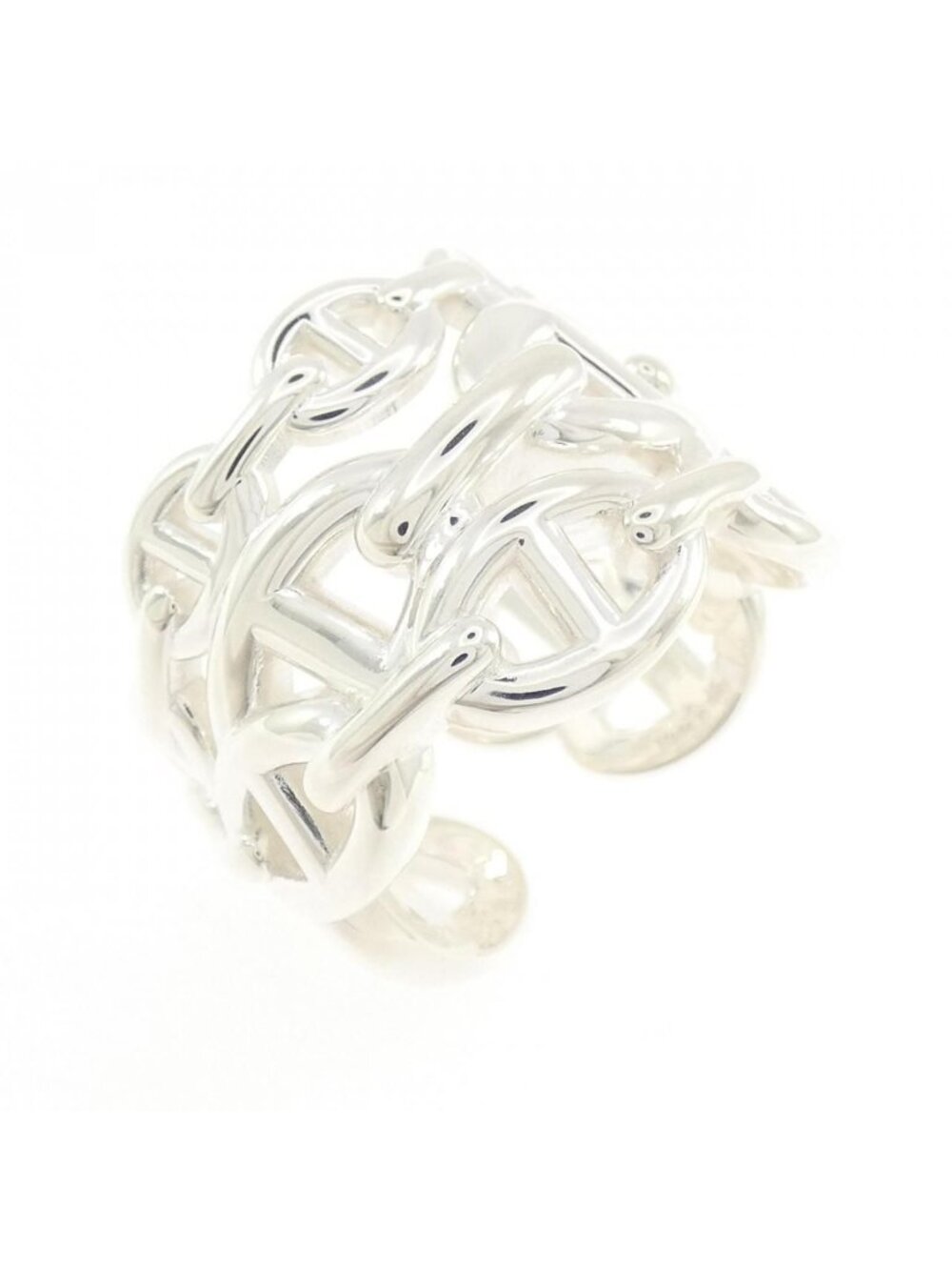 Hermes Chaine D'ancre Enchainee Ring